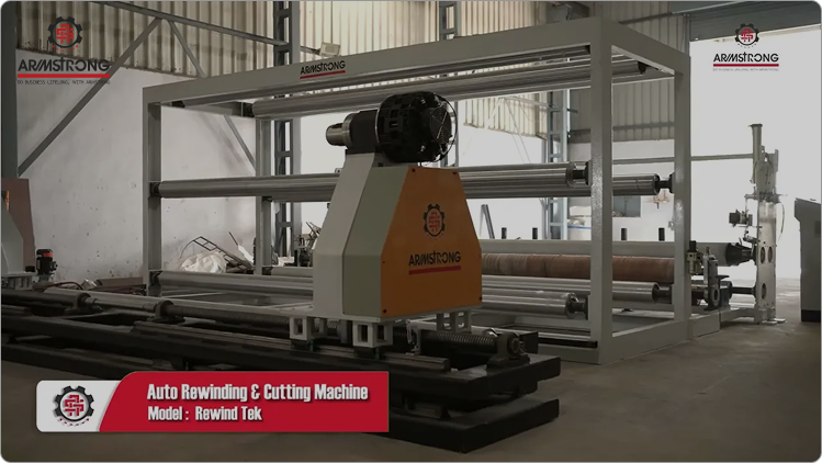 Auto Rewinding & Cutting Machine